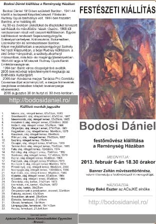2011 - Barót - Művelődési Ház